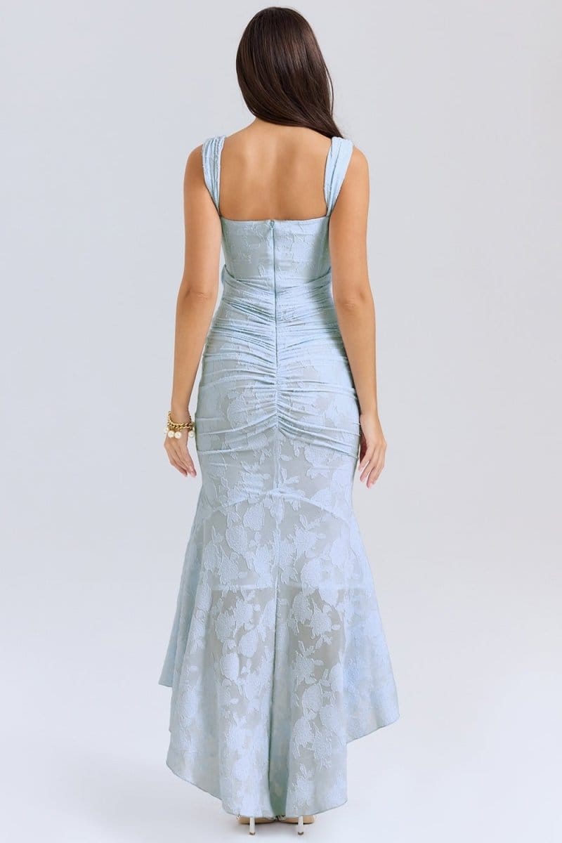 Valeria Montes Vestido Elegante Estilo Corsé