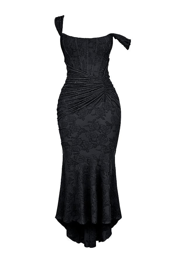 Valeria Montes Vestido Elegante Estilo Corsé