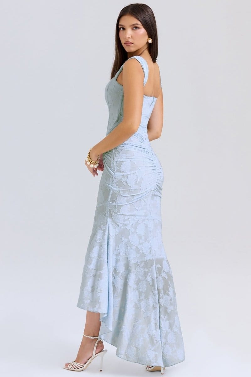 Valeria Montes Vestido Elegante Estilo Corsé