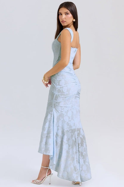 Valeria Montes Vestido Elegante Estilo Corsé