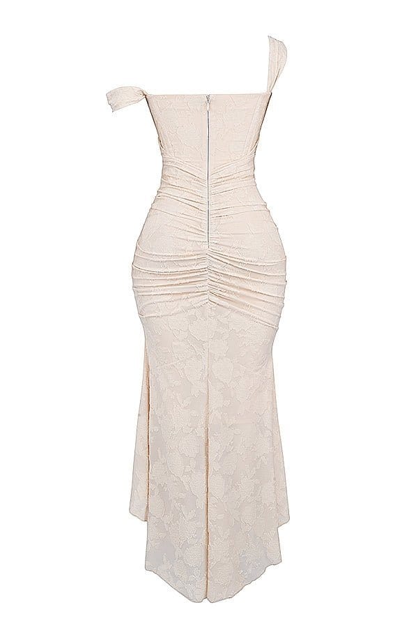 Valeria Montes Vestido Elegante Estilo Corsé