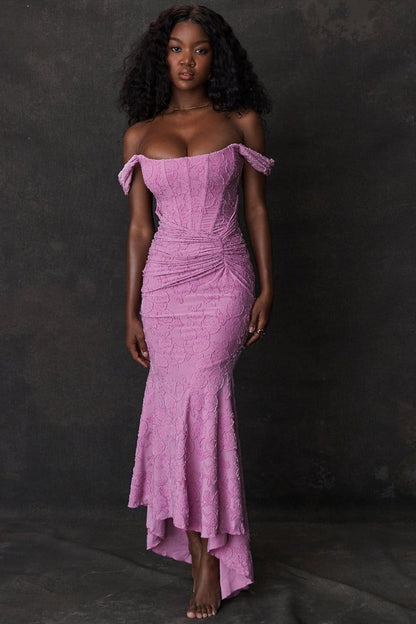 Valeria Montes Vestido Elegante Estilo Corsé