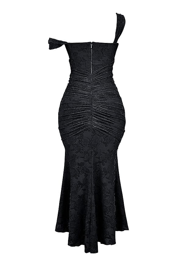 Valeria Montes Vestido Elegante Estilo Corsé