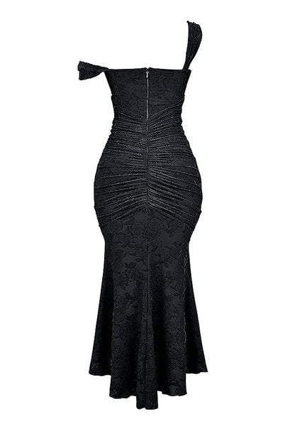 Valeria Montes Vestido Elegante Estilo Corsé