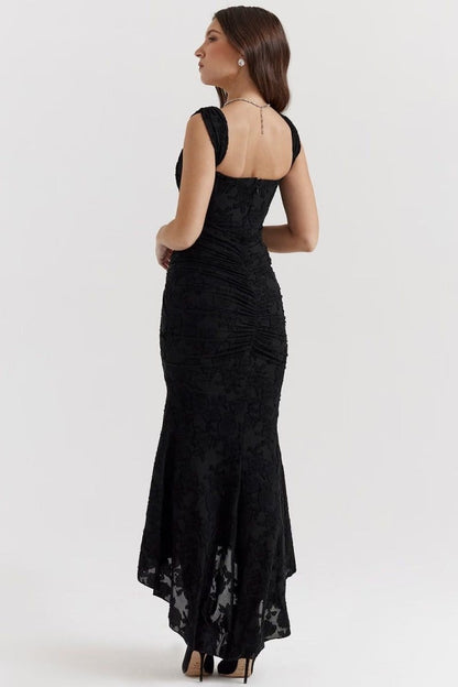 Valeria Montes Vestido Elegante Estilo Corsé