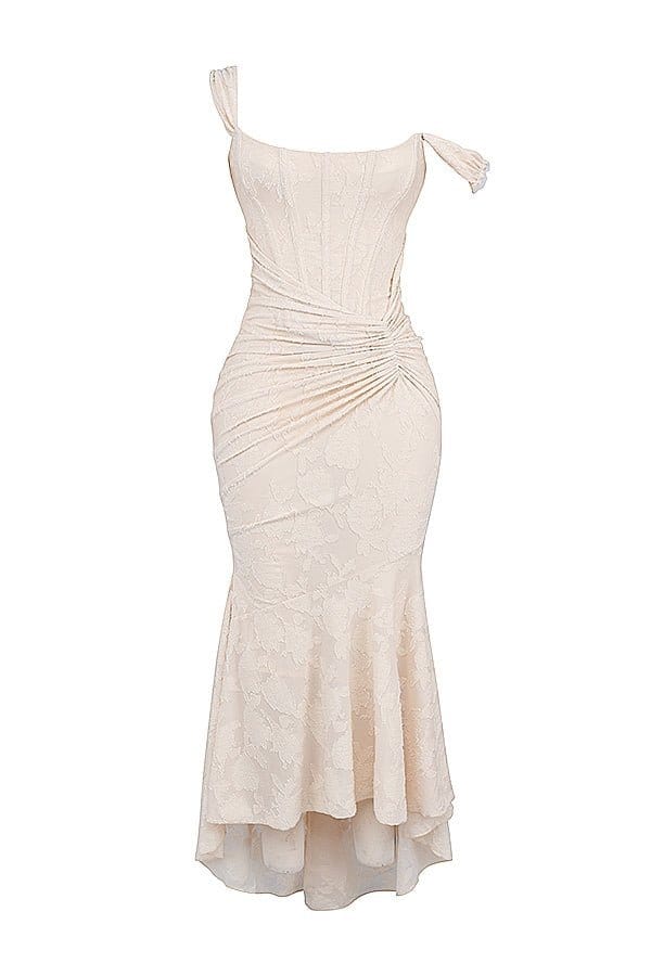 Valeria Montes Vestido Elegante Estilo Corsé