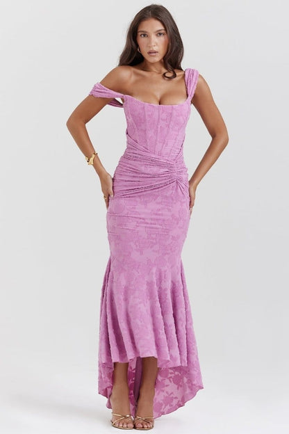 Valeria Montes Vestido Elegante Estilo Corsé