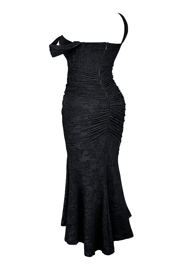 Valeria Montes Vestido Elegante Estilo Corsé