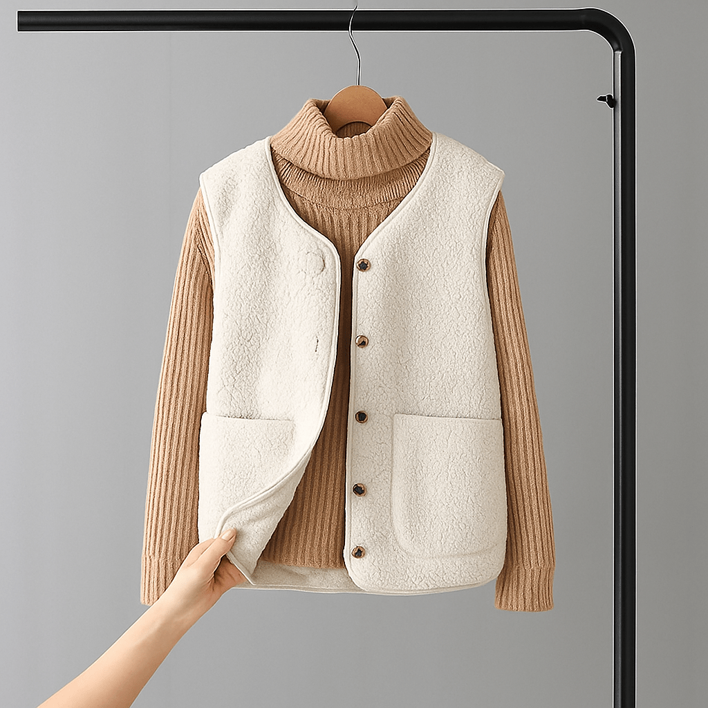 Valeria Montes XS / Blanco Maria | Cardigan en lana