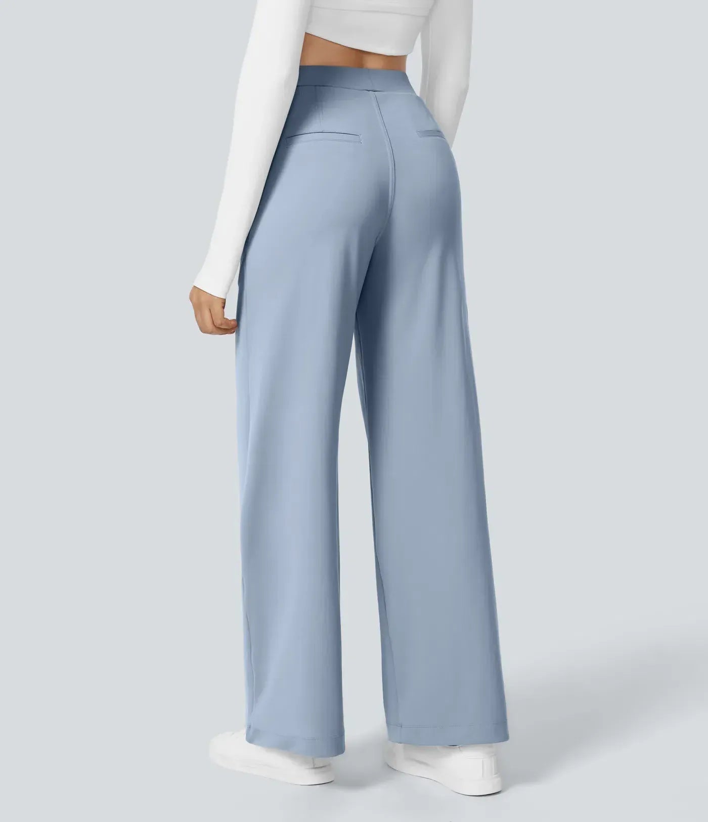 Valeria Montes XXS (30/32) / Azul Pantalones elegantes MONO. Perfect Line