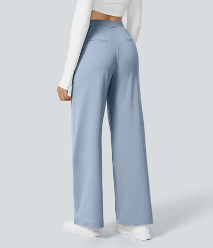 Valeria Montes XXS (30/32) / Azul Pantalones elegantes MONO. Perfect Line