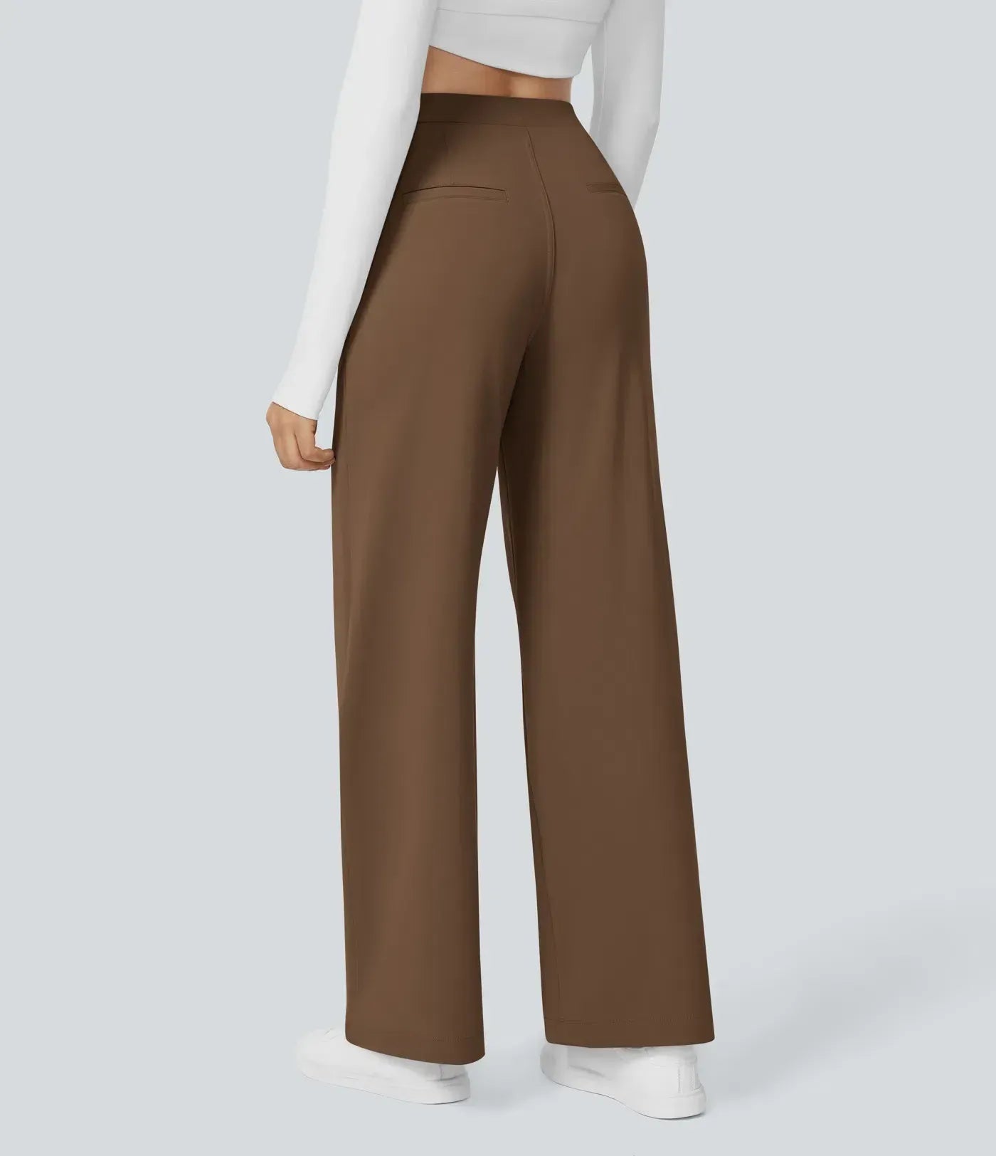 Valeria Montes XXS (30/32) / Marrón Pantalones elegantes MONO. Perfect Line