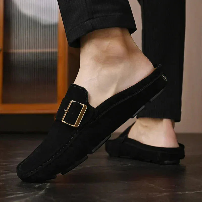 Valeria Montes Zayden | Mocasines Gamuza