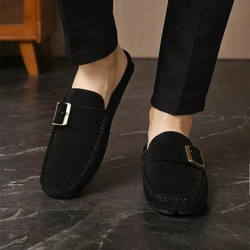 Valeria Montes Zayden | Mocasines Gamuza